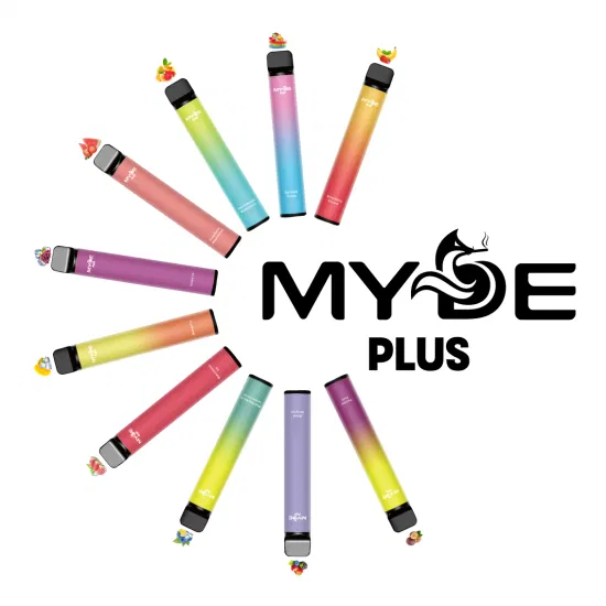 Venda por atacado Myde Plus Mini cigarro eletrônico 800 baforadas Caneta Vape descartável