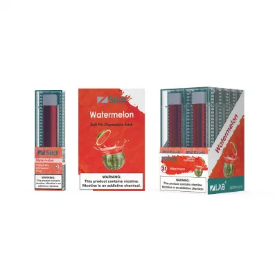 Venda por grosso de Zlab Vape descartável 1,2ml Vape Juice 500 baforadas de cigarro eletrônico Shenzhen